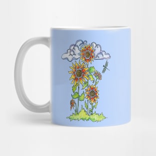 Sunflower Family Mug